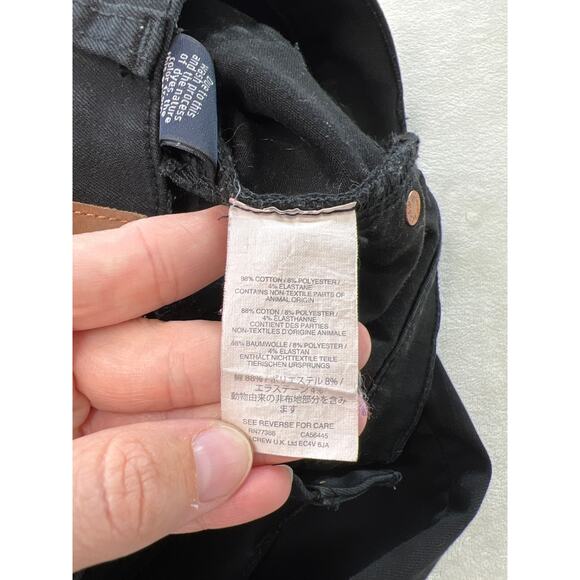 J. Crew Black Jeans Womens 24 Stretchy Toothpick Skinny Leg Capsule Minimalist - Picture 6 of 8